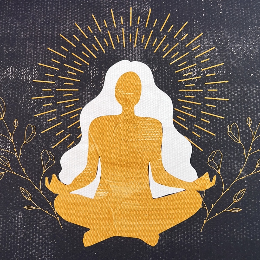 Wall Art Bohemian Woman Silhouette Celestial Print Poster Unframed - Picture 15 of 16